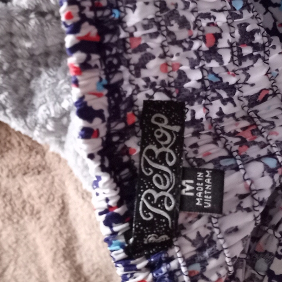 Bebop Strapless Print Dress Medium - Picture 6 of 8
